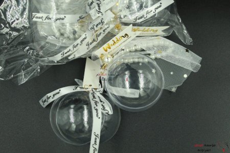 توزيعات كرة اكريليك مزينة