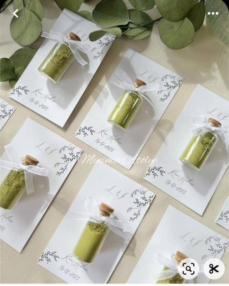 مرطبان عسل او علبة توزيعات حنّة العروس غطاء خشبي