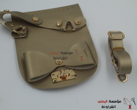غطاء شنطة او حقيبة جلد للأعمال اليدوية + ايد