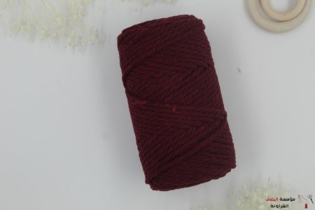 مكرمية قطن مجدل  3mm
