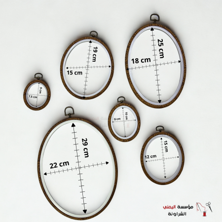 طارة مطاط بيضاوية