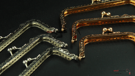 فريم شنطة معدن بشكل مستطيل (إطار)