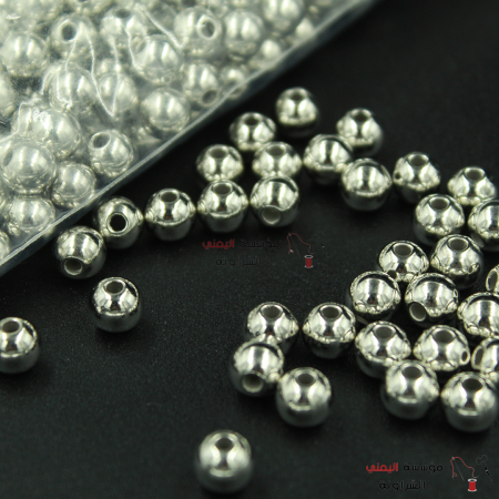 خرز لولو فضي و ذهبي