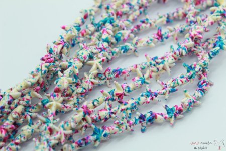 خرز فيروز شكل نجمة