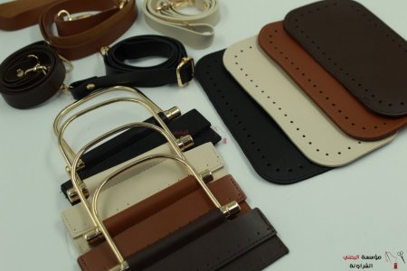 طقم حقيبة جلد 3 قطع